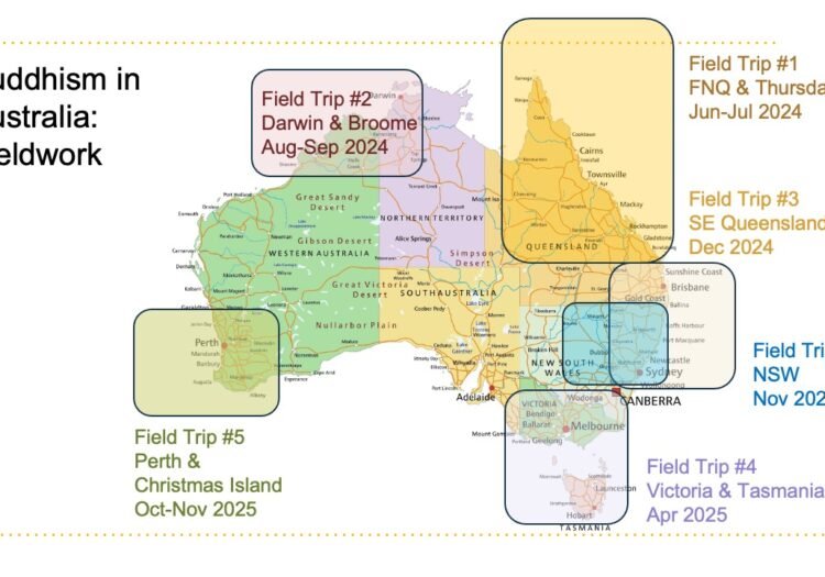 Mapping Buddhism in Australia: from seeding to fluorishing